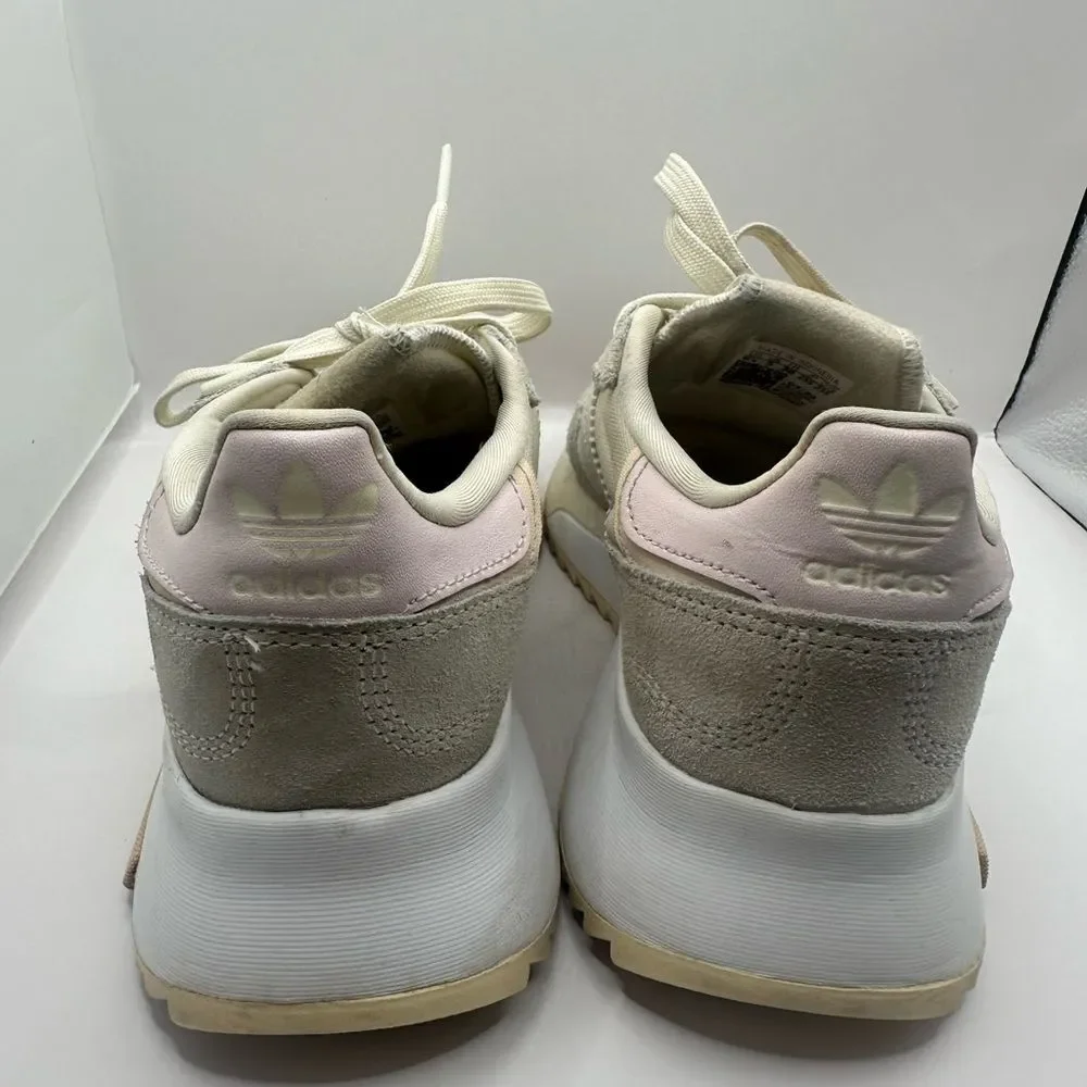 Adidas Retropy F2 Women's Shoes SIZE 6.5 6 1/2 OFFWHITE / ALMOST PINK GW9408